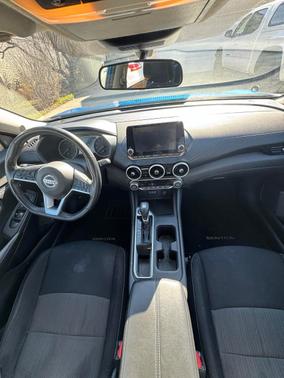 Blue 2021 Nissan Sentra SV