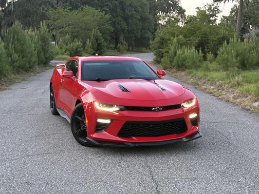 Red 2017 Chevrolet Camaro 2SS