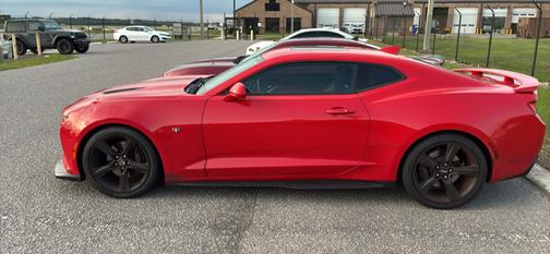 Red 2017 Chevrolet Camaro 2SS