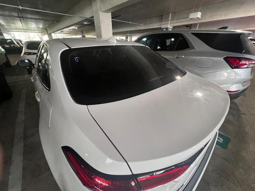 White 2021 Toyota Corolla LE