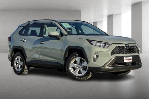 Gray 2020 Toyota RAV4 XLE