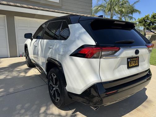 White 2022 Toyota RAV4 Prime XSE