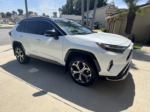 White 2022 Toyota RAV4 Prime XSE
