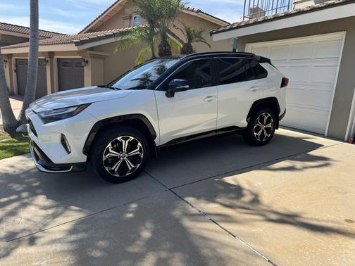 White 2022 Toyota RAV4 Prime XSE