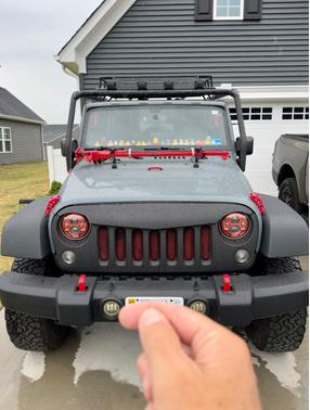 Gray 2014 Jeep Wrangler Unlimited Sport