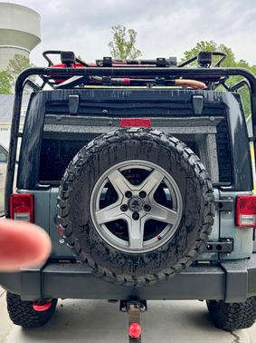 Gray 2014 Jeep Wrangler Unlimited Sport