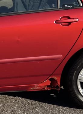 Red 2007 Toyota Corolla LE