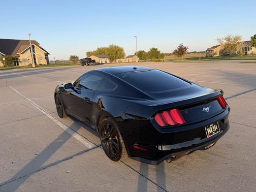 Black 2016 Ford Mustang EcoBoost Premium