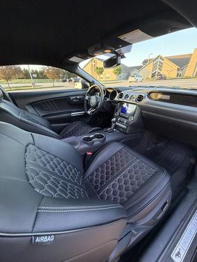 Black 2016 Ford Mustang EcoBoost Premium