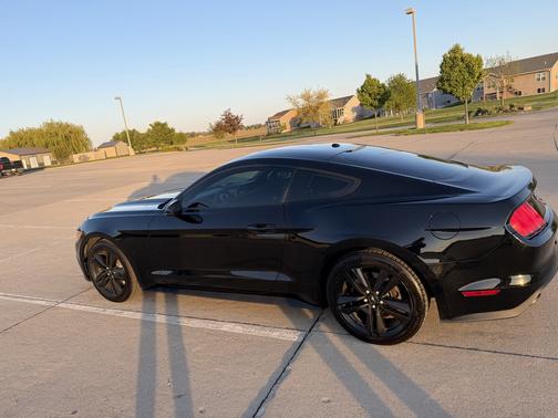 Black 2016 Ford Mustang EcoBoost Premium