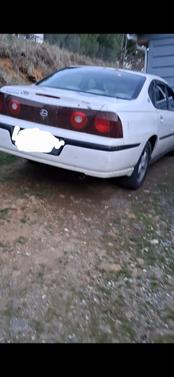 White 2001 Chevrolet Impala Base