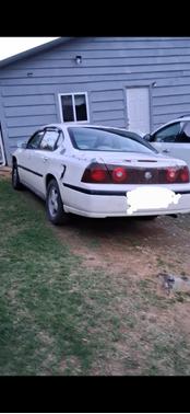 White 2001 Chevrolet Impala Base