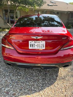 Red 2019 Genesis G70 3.3T Dynamic