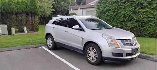 Silver 2012 Cadillac SRX Luxury Collection