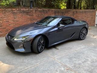 Gray 2025 Lexus LC 500 Base