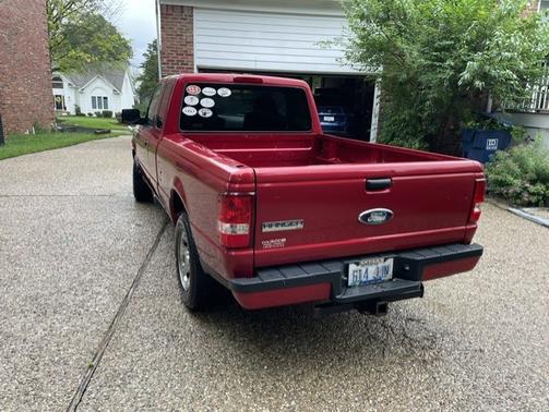 Red 2008 Ford Ranger XLT SuperCab