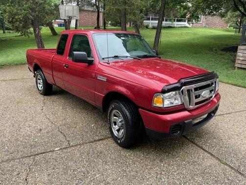Red 2008 Ford Ranger XLT SuperCab