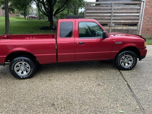Red 2008 Ford Ranger XLT SuperCab