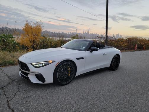 White 2022 Mercedes-Benz AMG SL 63 Base