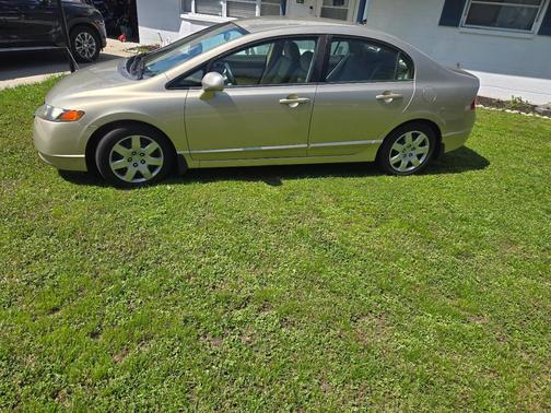 Gold 2008 Honda Civic LX