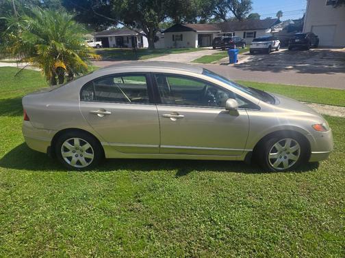 Gold 2008 Honda Civic LX
