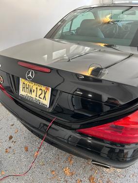 Black 2004 Mercedes-Benz SL-Class SL500 Roadster