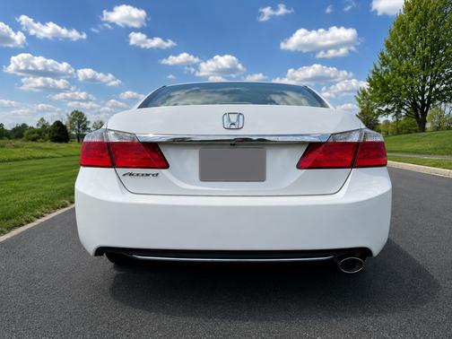 White 2014 Honda Accord LX