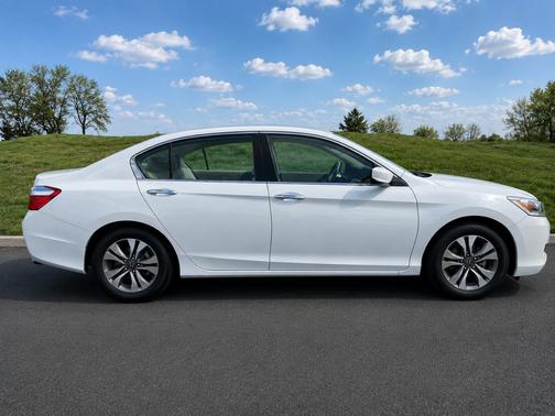 White 2014 Honda Accord LX