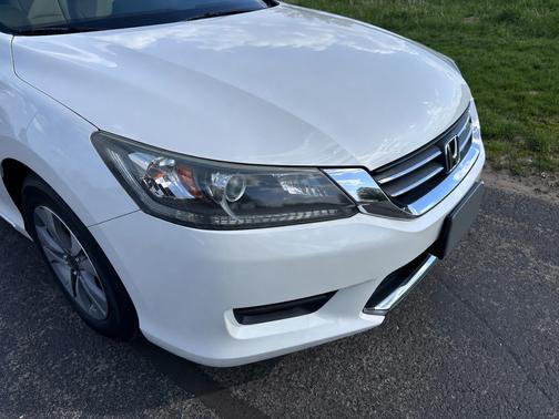 White 2014 Honda Accord LX