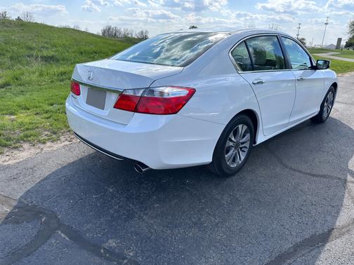 White 2014 Honda Accord LX