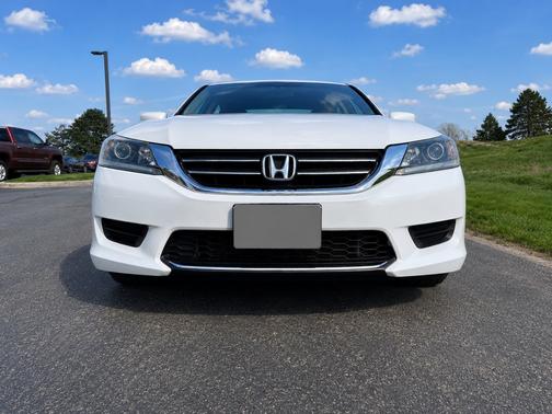 White 2014 Honda Accord LX