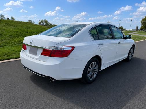 White 2014 Honda Accord LX