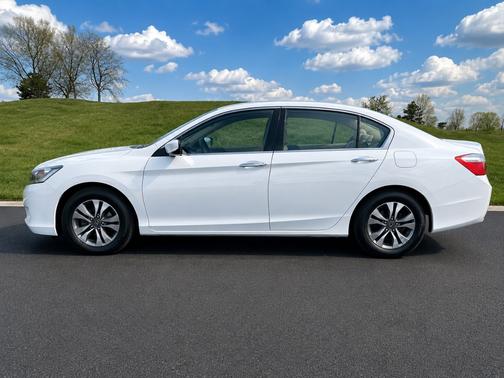 White 2014 Honda Accord LX