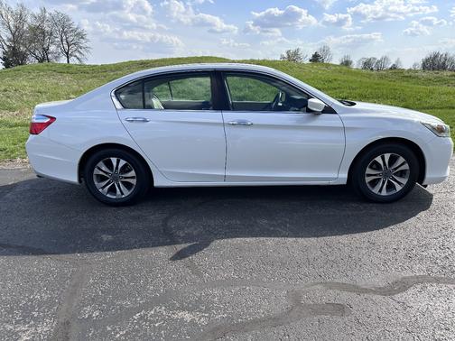 White 2014 Honda Accord LX