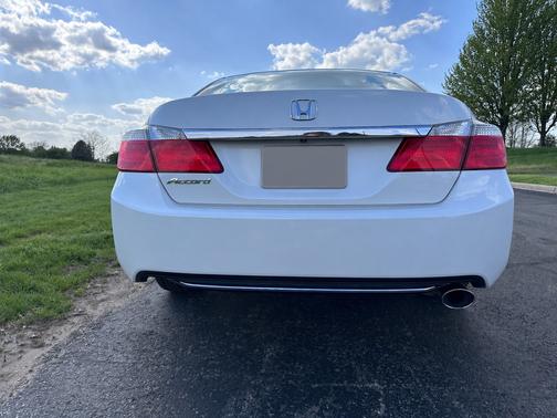 White 2014 Honda Accord LX