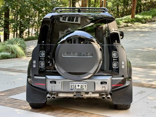 Gray 2024 Land Rover Defender 110 P525 Carpathian Edition