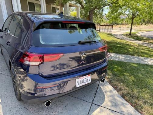 Blue 2022 Volkswagen Golf GTI 2.0T Autobahn