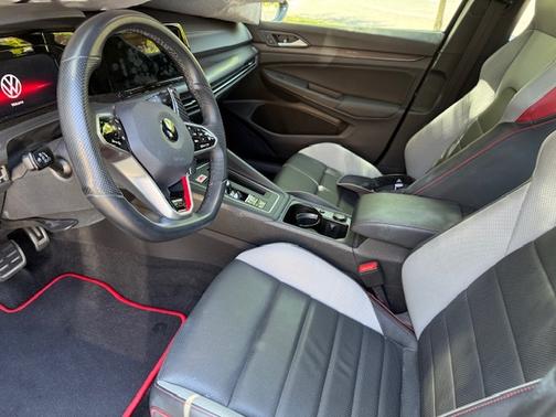 Blue 2022 Volkswagen Golf GTI 2.0T Autobahn