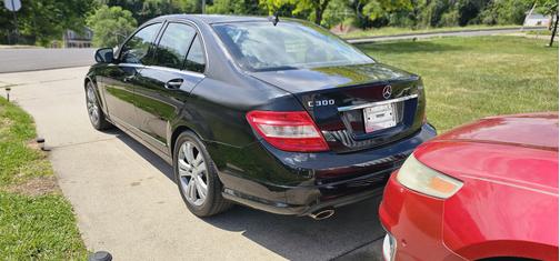 Black 2009 Mercedes-Benz C-Class C 300 4MATIC Luxury