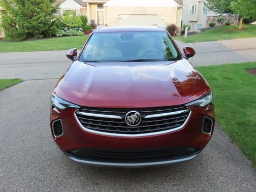 Red 2022 Buick Envision Essence