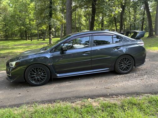 Gray 2015 Subaru WRX STI Base