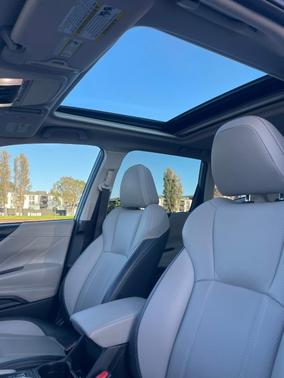 Blue 2020 Subaru Forester Limited