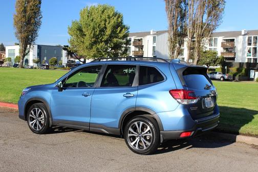 Blue 2020 Subaru Forester Limited