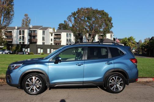 Blue 2020 Subaru Forester Limited