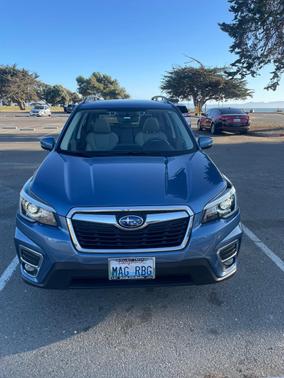 Blue 2020 Subaru Forester Limited