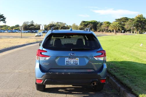 Blue 2020 Subaru Forester Limited