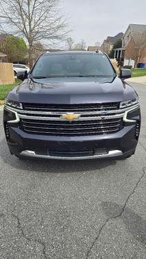 Blue 2021 Chevrolet Suburban LT