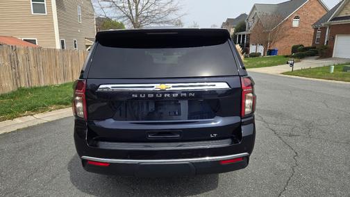 Blue 2021 Chevrolet Suburban LT