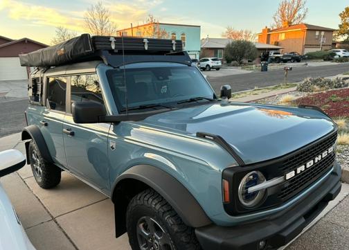 Blue 2022 Ford Bronco Big Bend