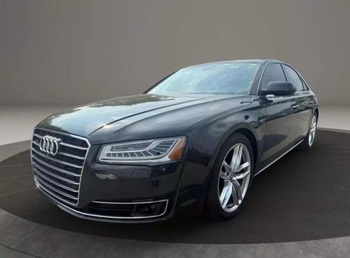 Black 2015 Audi A8 3.0T